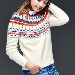 Gap fair isle sweater